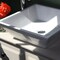 Nantucket Sinks Square Tapered White Vessel Sink NSV109 - alternate 2